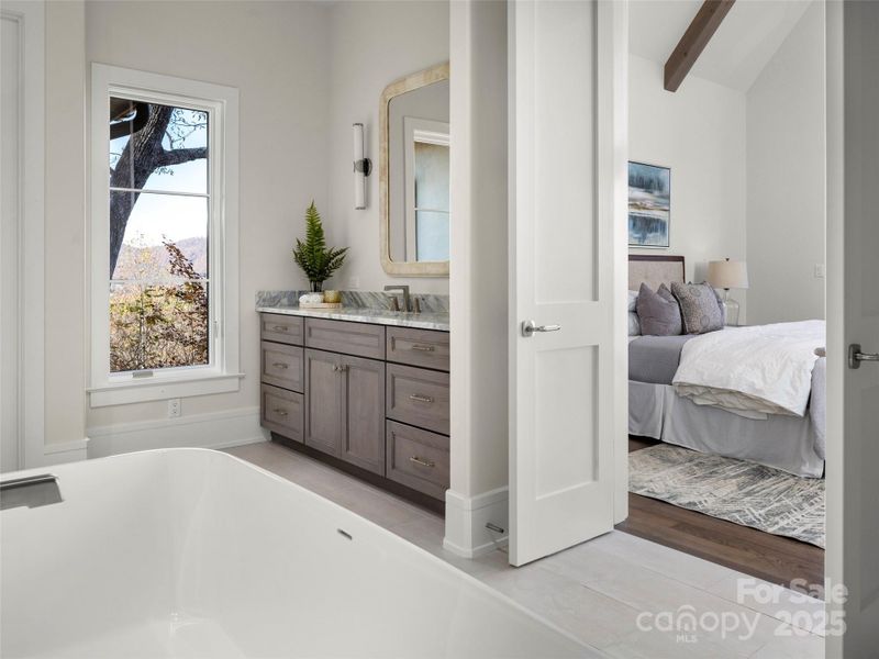 Furnished interior view inside a new home in , Arden (Image 14).