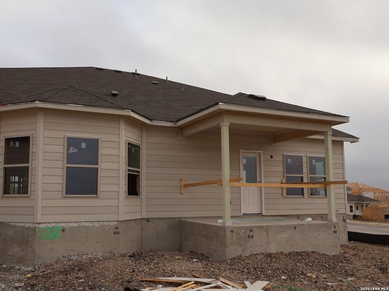 In-progress construction of a new home in Paloma Park, Converse, TX (Image 32).