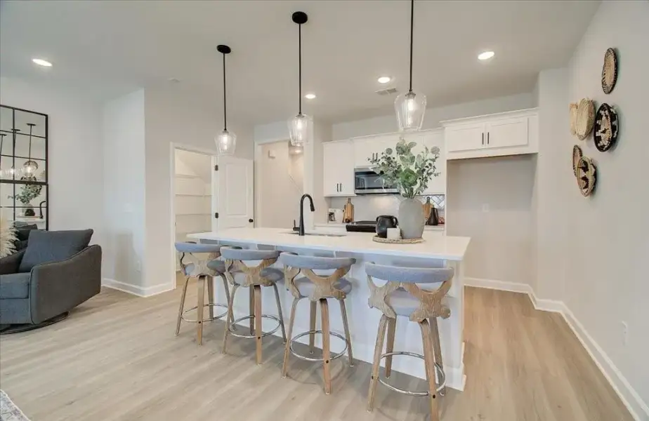 Furnished interior view inside a new home in East Park Village, Kennesaw (Image 28).
