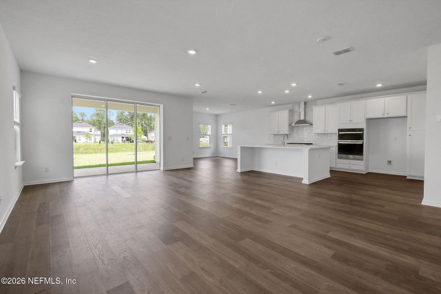 Spacious, unfurnished interior of a new home in TrailMark, St. Augustine (Image 34). Spacious, unfurnished interior of a new home in TrailMark, St. Augustine (Image 34).