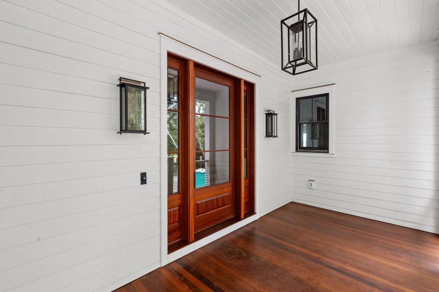 Exterior details and patio area of a home in , Sullivan's Island (Image 32). Exterior details and patio area of a home in , Sullivan's Island (Image 32).