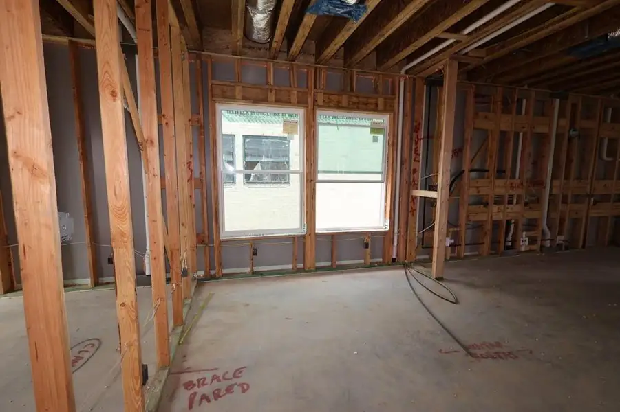 In-progress construction of a new home in Easthaven at Bridgeland Central - Vision Collection, Cypress, TX (Image 12).