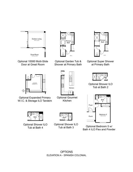 2D floor plan layout of this home in Hawes Crossing, Mesa, AZ (Image 4).