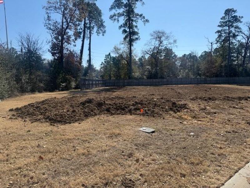 Site preparation for new homesites in Barton Creek Ranch, Conroe (Image 4).