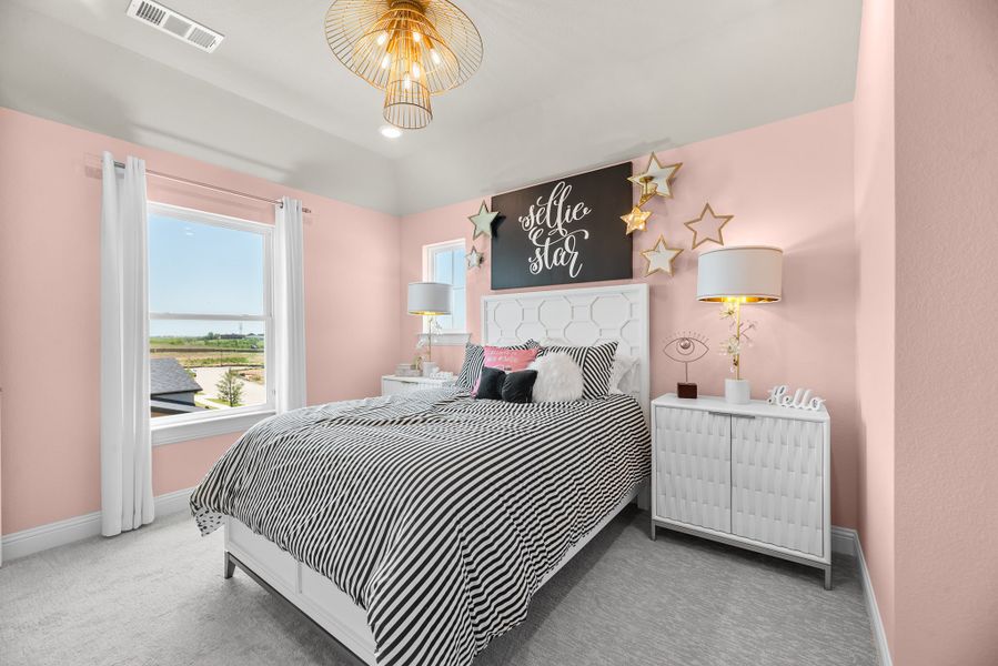 Furnished interior view inside a new home in Sweetgrass, Haslet (Image 33).