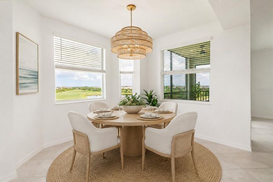 Furnished interior view inside a new home in , Venice (Image 16).