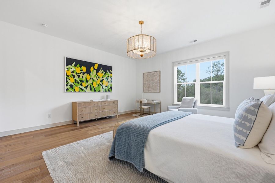Furnished interior view inside a new home in , Charleston (Image 16).