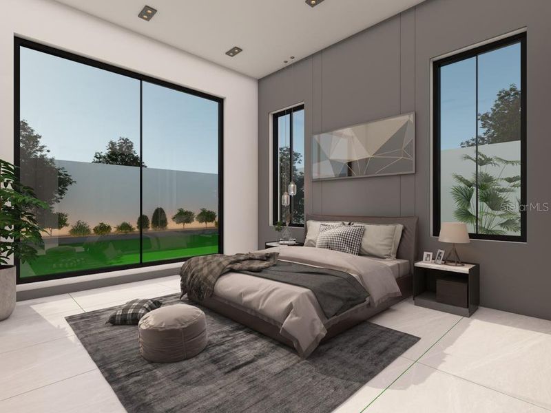 Furnished interior view inside a new home in , Sarasota (Image 17). Furnished interior view inside a new home in , Sarasota (Image 17).