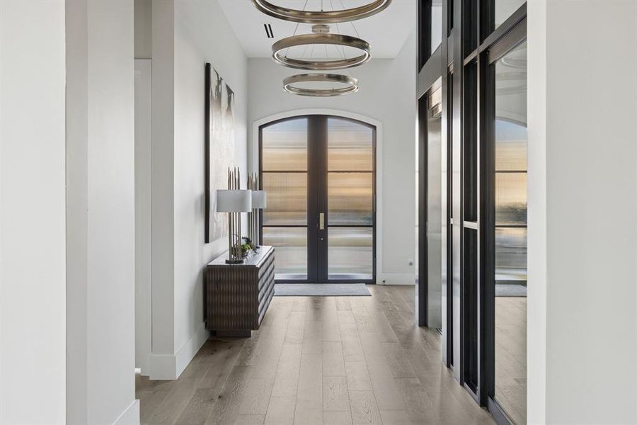 Furnished interior view inside a new home in , Southlake (Image 28).