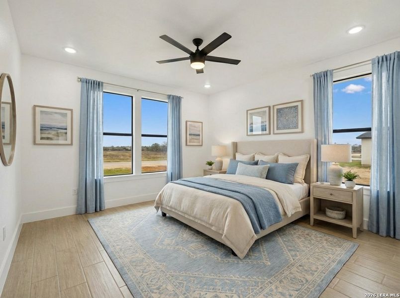 Furnished interior view inside a new home in , Floresville (Image 4).