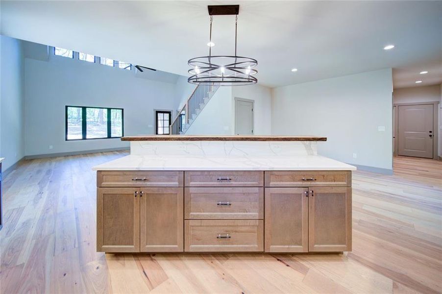 Furnished interior view inside a new home in , Dawsonville (Image 15).