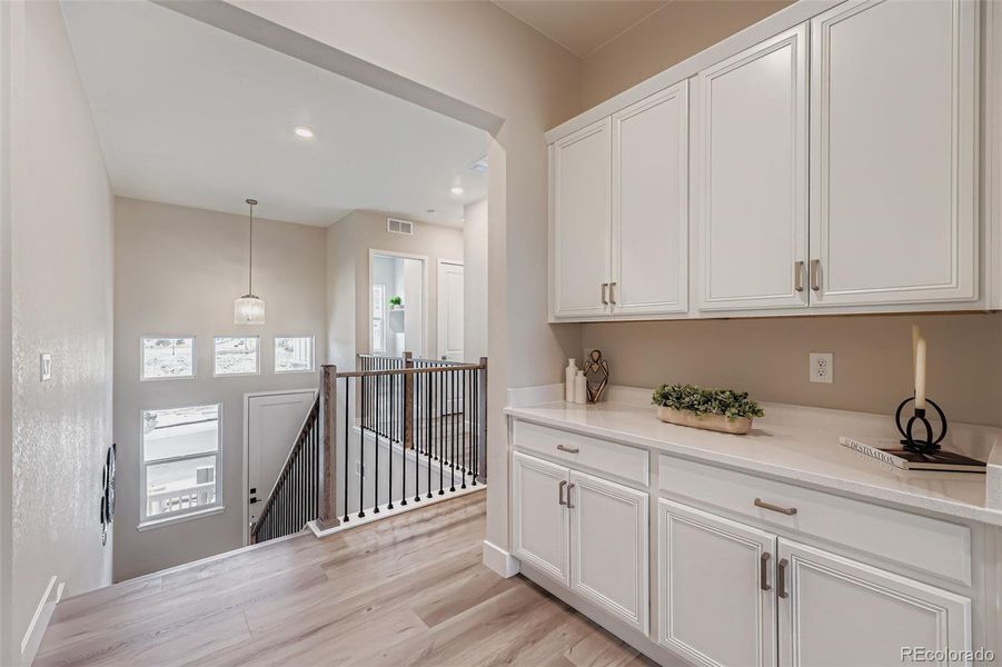 Furnished interior view inside a new home in Hillside at Castle Rock, Castle Rock (Image 16).