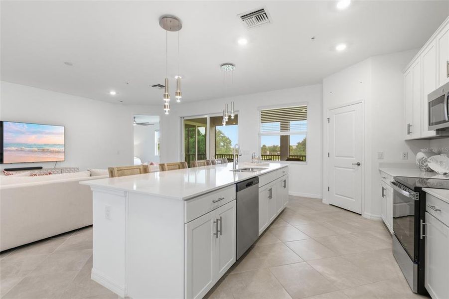 Furnished interior view inside a new home in , Punta Gorda (Image 9). Furnished interior view inside a new home in , Punta Gorda (Image 9).