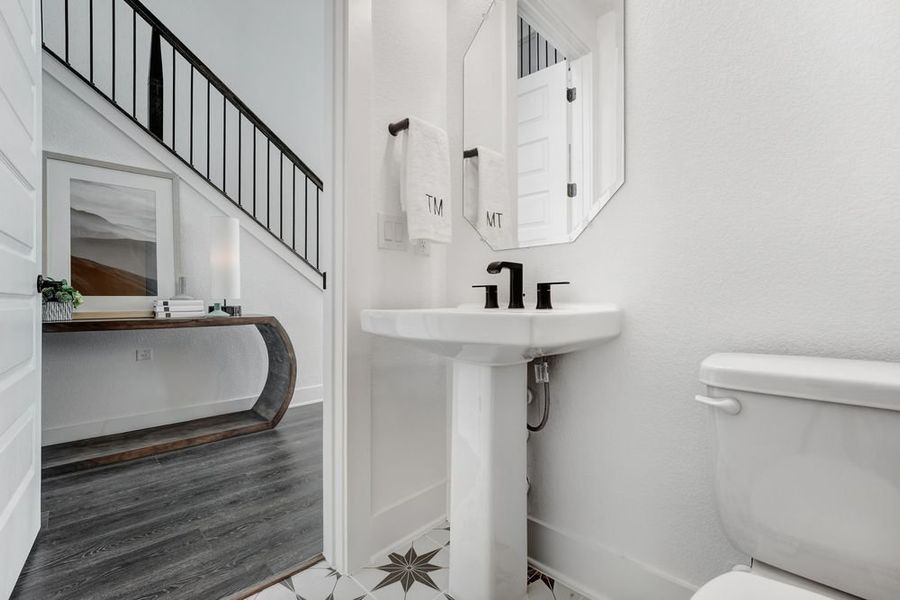 Furnished interior view inside a new home in Easton Park, Austin (Image 13).