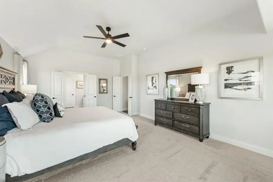 Furnished interior view inside a new home in Trees Farm, DeSoto (Image 7).