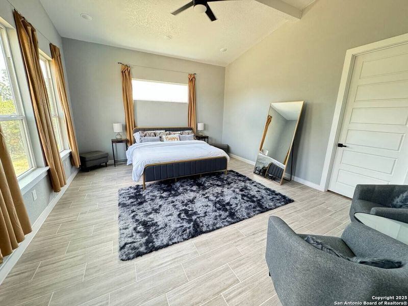 Furnished interior view inside a new home in , Spring Branch (Image 13). Furnished interior view inside a new home in , Spring Branch (Image 13).