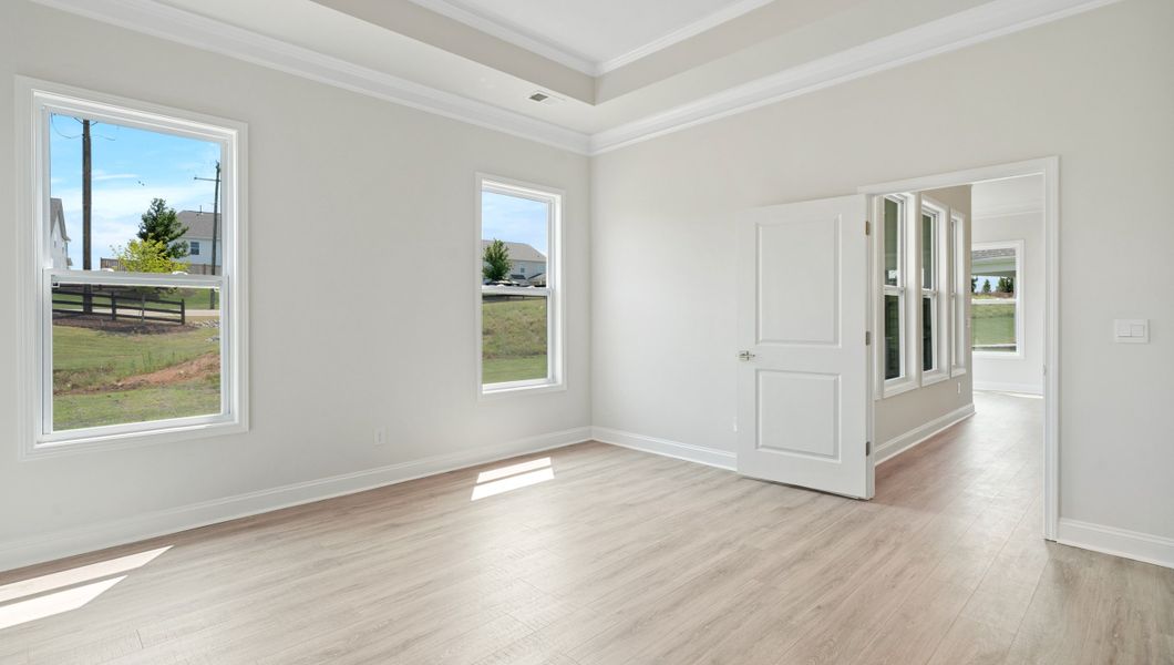 Representative unfurnished interior of a home built from the AZALEA by D.R. Horton in Seven Oaks, Greenwood (Image 20).