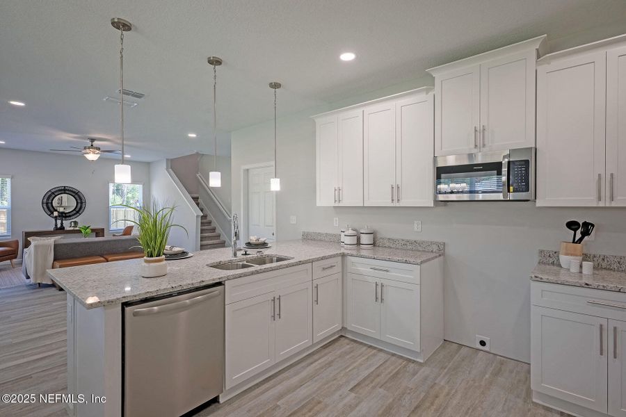 Furnished interior view inside a new home in , Jacksonville (Image 26).