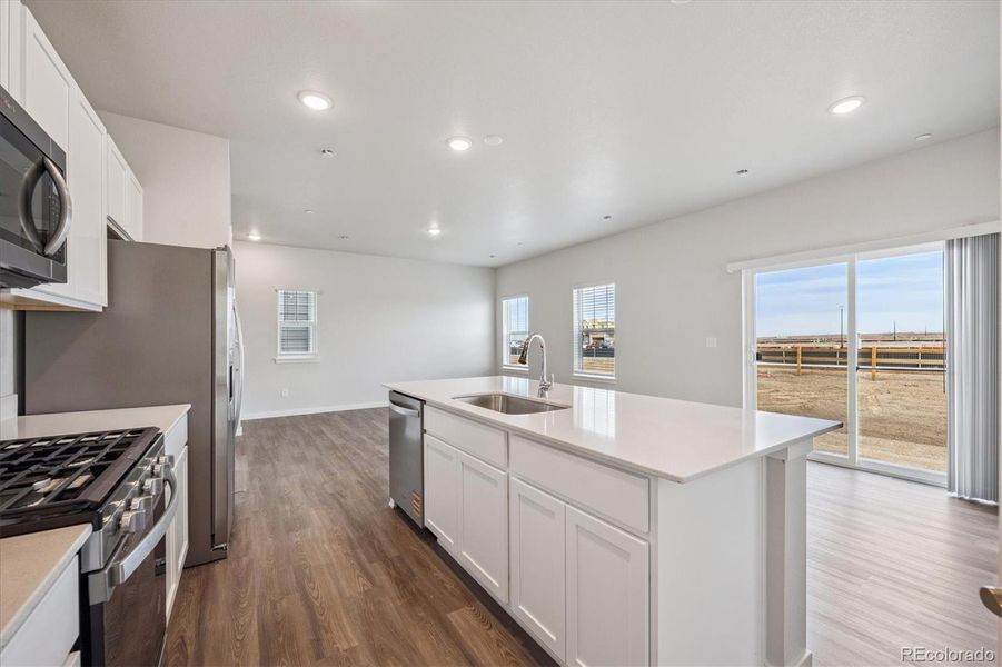 Furnished interior view inside a new home in Legato, Commerce City (Image 3).