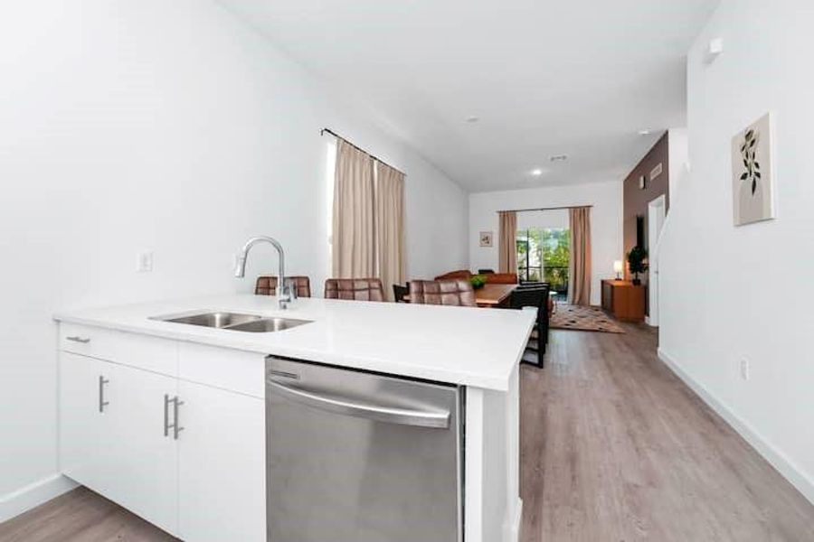 Furnished interior view inside a new home in , Davenport (Image 31).