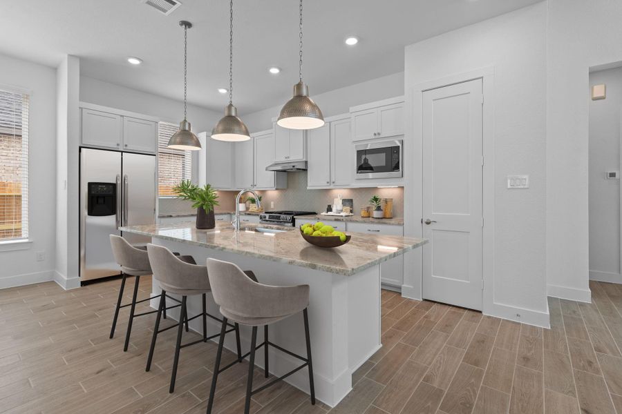 Furnished interior view inside a new home in Attwater, Waller (Image 7).