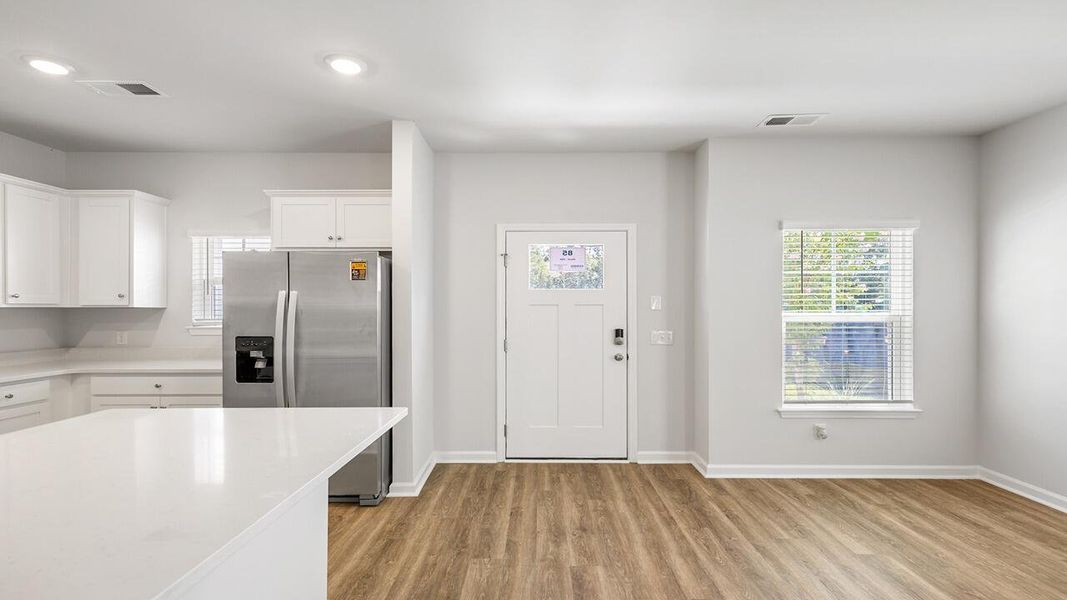 Spacious, unfurnished interior of a new home in The Crossing at St. James, Summerville (Image 22).