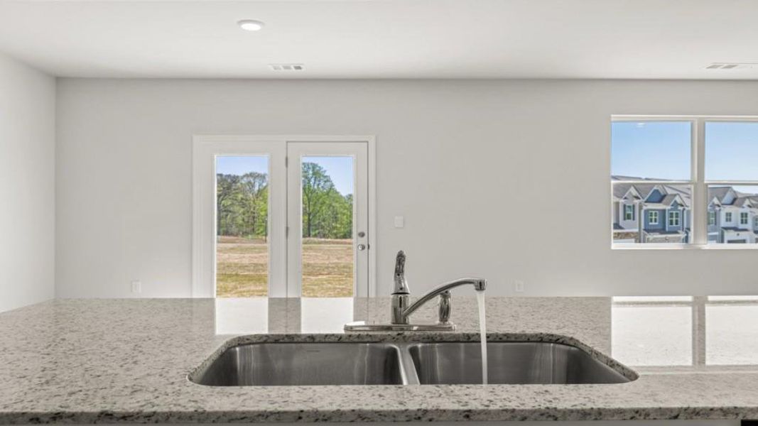 Close-up of interior finishes inside a home in Aurora Creek, Dallas (Image 11).