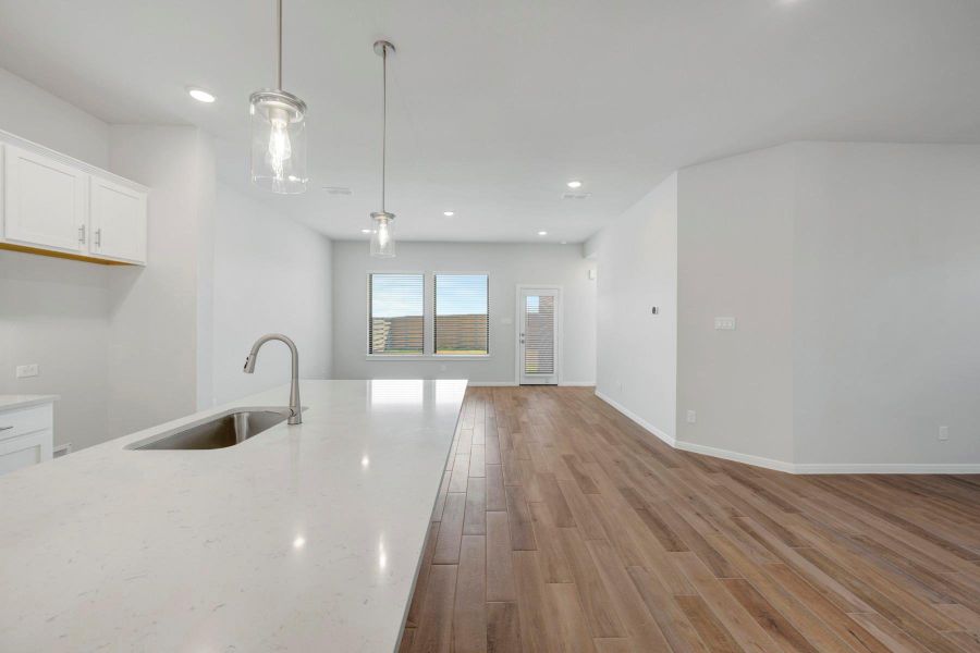 Spacious, unfurnished interior of a new home in Austin Point, Richmond (Image 27).