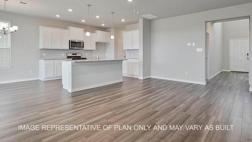 Spacious, unfurnished interior of a new home in Southern Pointe, College Station (Image 12).