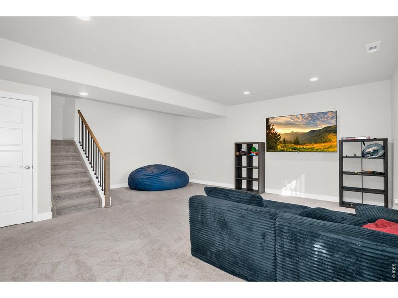 Furnished interior view inside a new home in Hidden Valley – Clover Collection, Severance (Image 30).