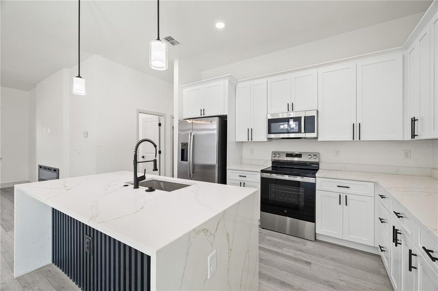 Furnished interior view inside a new home in , Port Charlotte (Image 11). Furnished interior view inside a new home in , Port Charlotte (Image 11).