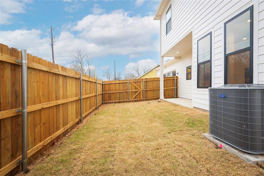 Exterior details and patio area of a home in , McKinney (Image 28). Exterior details and patio area of a home in , McKinney (Image 28).