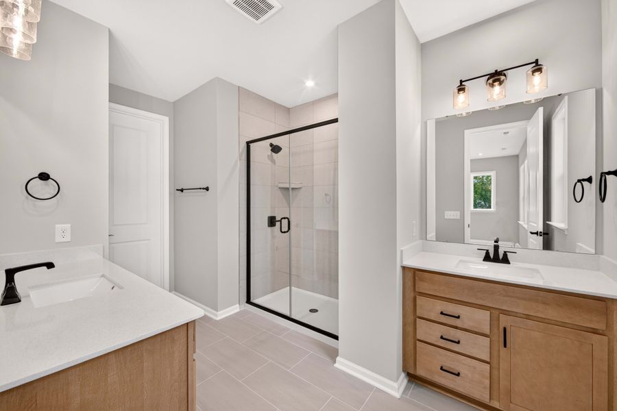 Furnished interior view inside a new home in Millstone, Cramerton (Image 18).