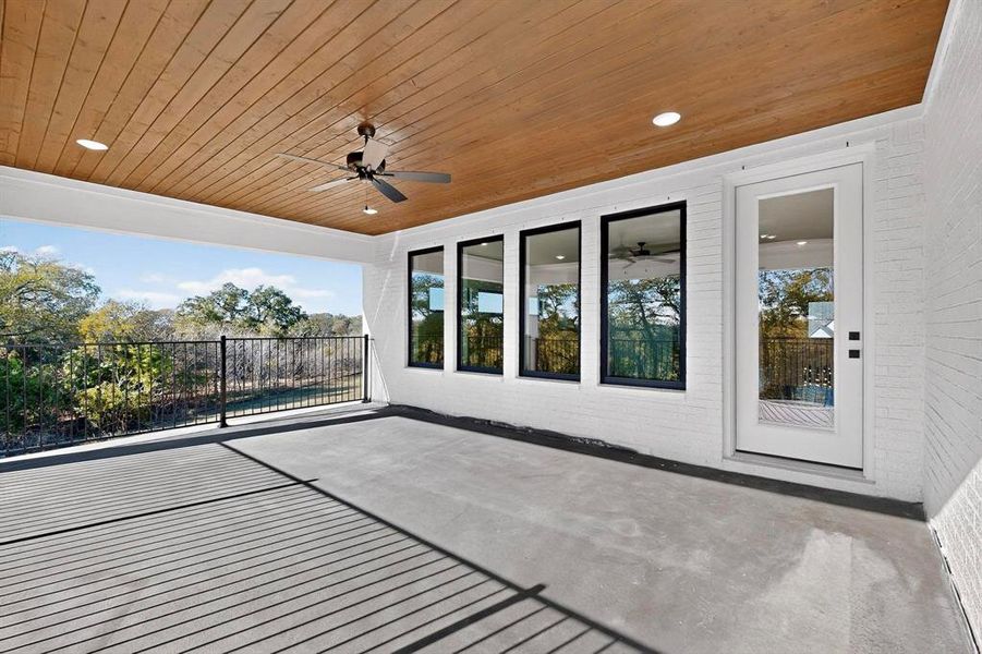 Exterior details and patio area of a home in , Arlington (Image 26).