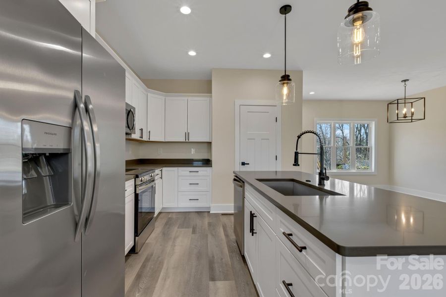 Loads of cabinets with pantry