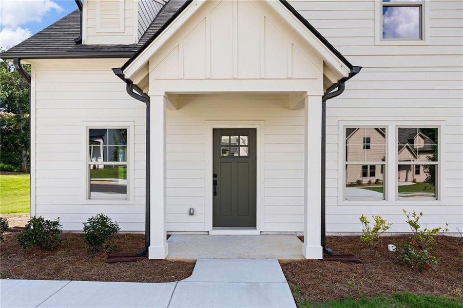 Exterior details and patio area of a home in , Carrollton (Image 3). Exterior details and patio area of a home in , Carrollton (Image 3).
