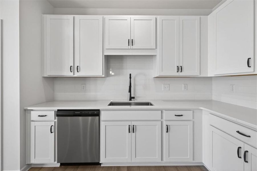 Furnished interior view inside a new home in Sanders Park, Austell (Image 8).