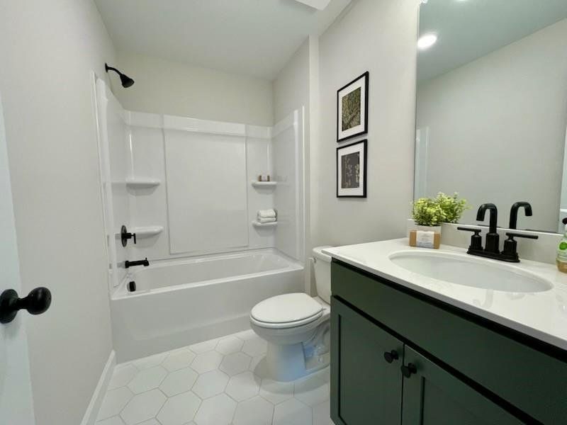 Furnished interior view inside a new home in Winsome Park, Woodstock (Image 6). Furnished interior view inside a new home in Winsome Park, Woodstock (Image 6).