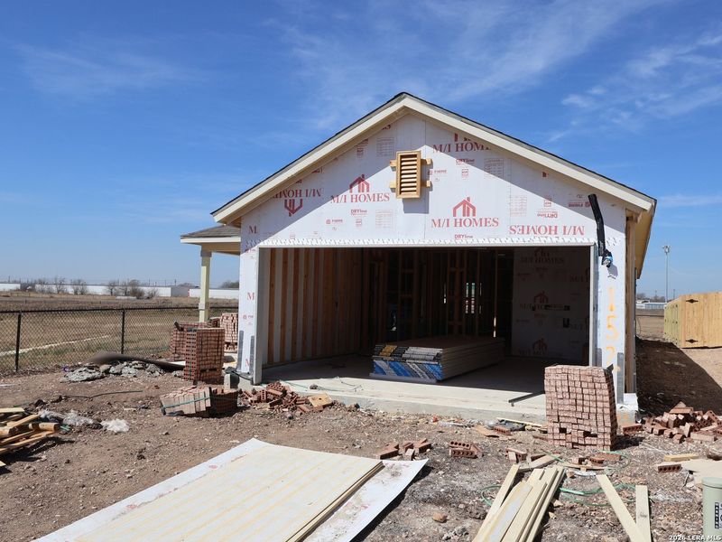 In-progress construction of a new home in Meadows at Clear Springs, New Braunfels, TX (Image 24).