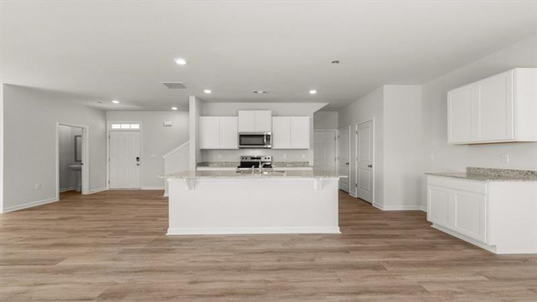 Furnished interior view inside a new home in Rolling Meadows, Jasper (Image 6).