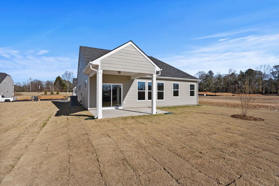 Exterior details and patio area of a home in Founders Club, Moore (Image 19). Exterior details and patio area of a home in Founders Club, Moore (Image 19).