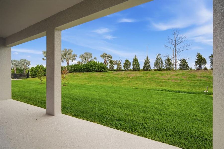 Exterior details and patio area of a home in North River Ranch, Parrish (Image 28).