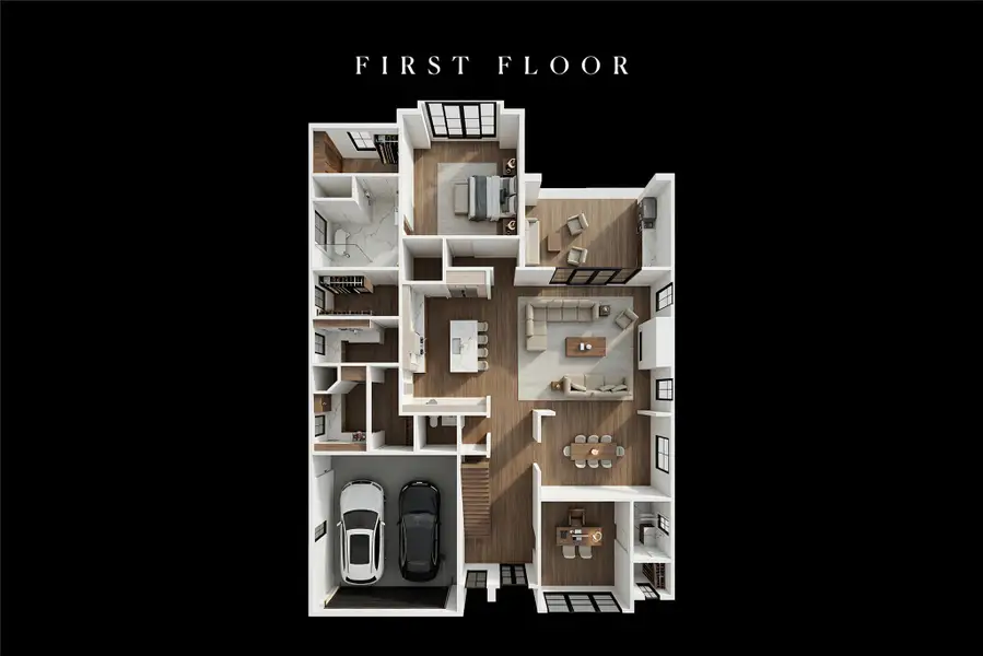 2D floor plan layout of this home in , Houston, TX (Image 4). 2D floor plan layout of this home in , Houston, TX (Image 4).