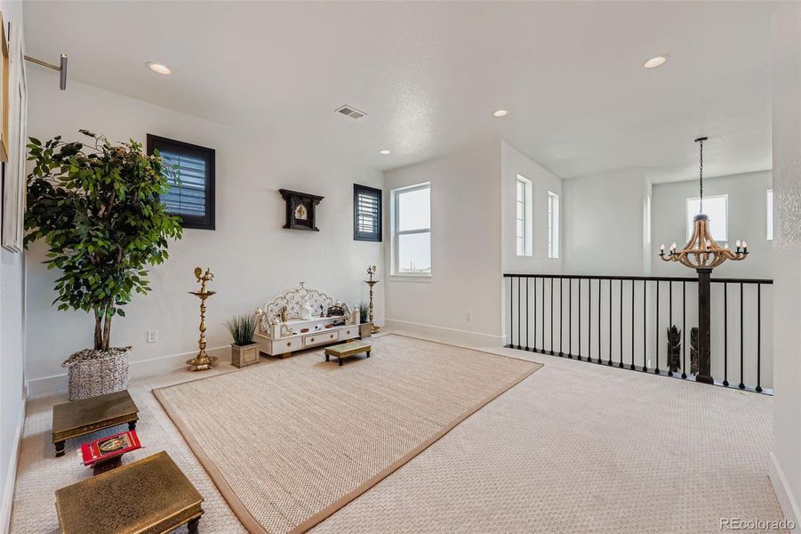 Furnished interior view inside a new home in , Castle Pines (Image 27).