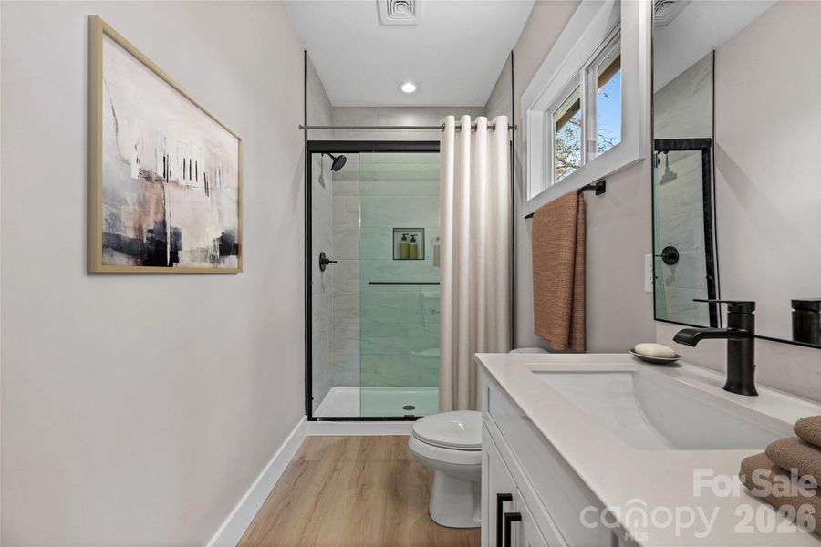 Furnished interior view inside a new home in , Hendersonville (Image 33). Furnished interior view inside a new home in , Hendersonville (Image 33).