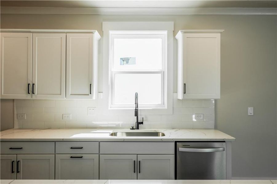 Furnished interior view inside a new home in Cambridge at Steels Bridge: Steels Bridge, Canton (Image 4).