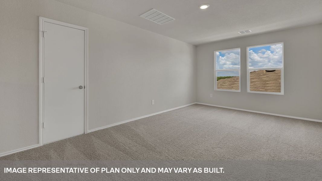 Spacious, unfurnished interior of a new home in Arroyo Ranch, Seguin (Image 26).