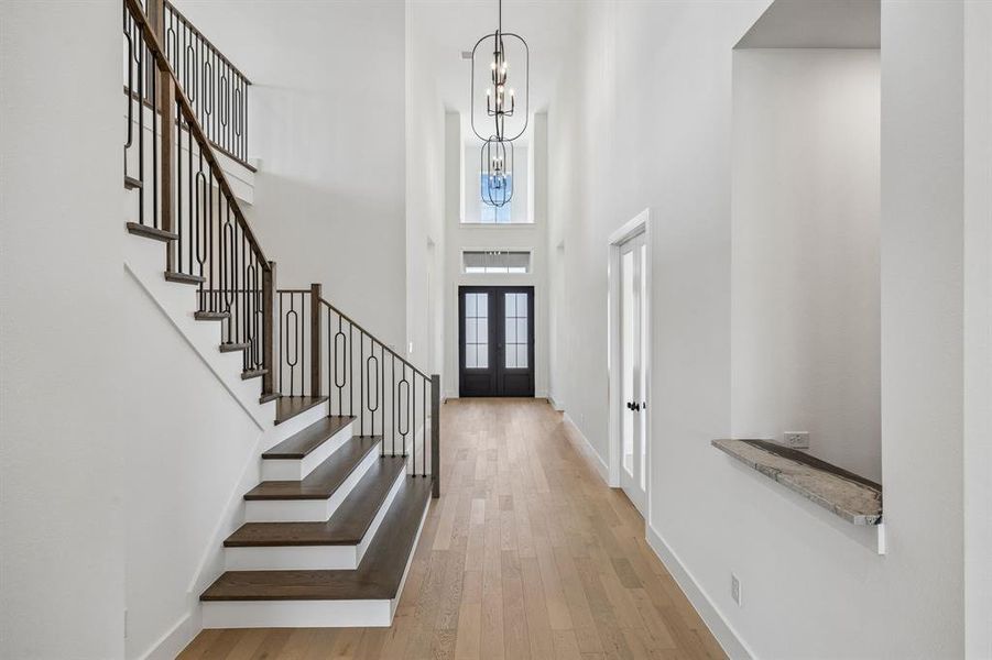 Featuring grand spaces and luxurious finishes, you'll enjoy elevated living in our new Hayden floor plan!