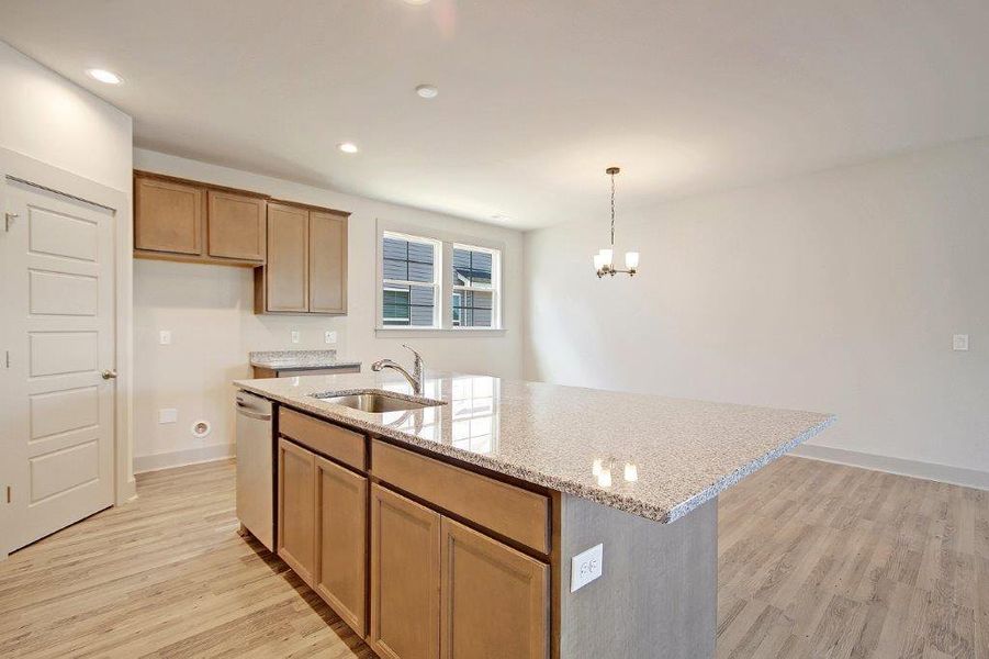 Furnished interior view inside a new home in Creek Pointe, Moncks Corner (Image 7).