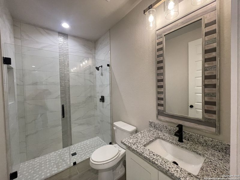 Furnished interior view inside a new home in , Castroville (Image 9).